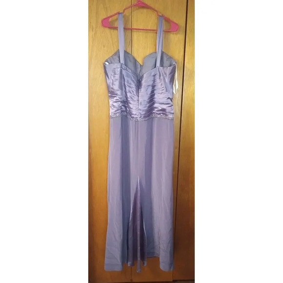 Montage by Mon Cheri Dress Jacket Set SZ 18 New Mother of Bride Beaded Formal - Picture 7 of 13